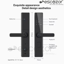 H201 Smart Door Lock (Black)