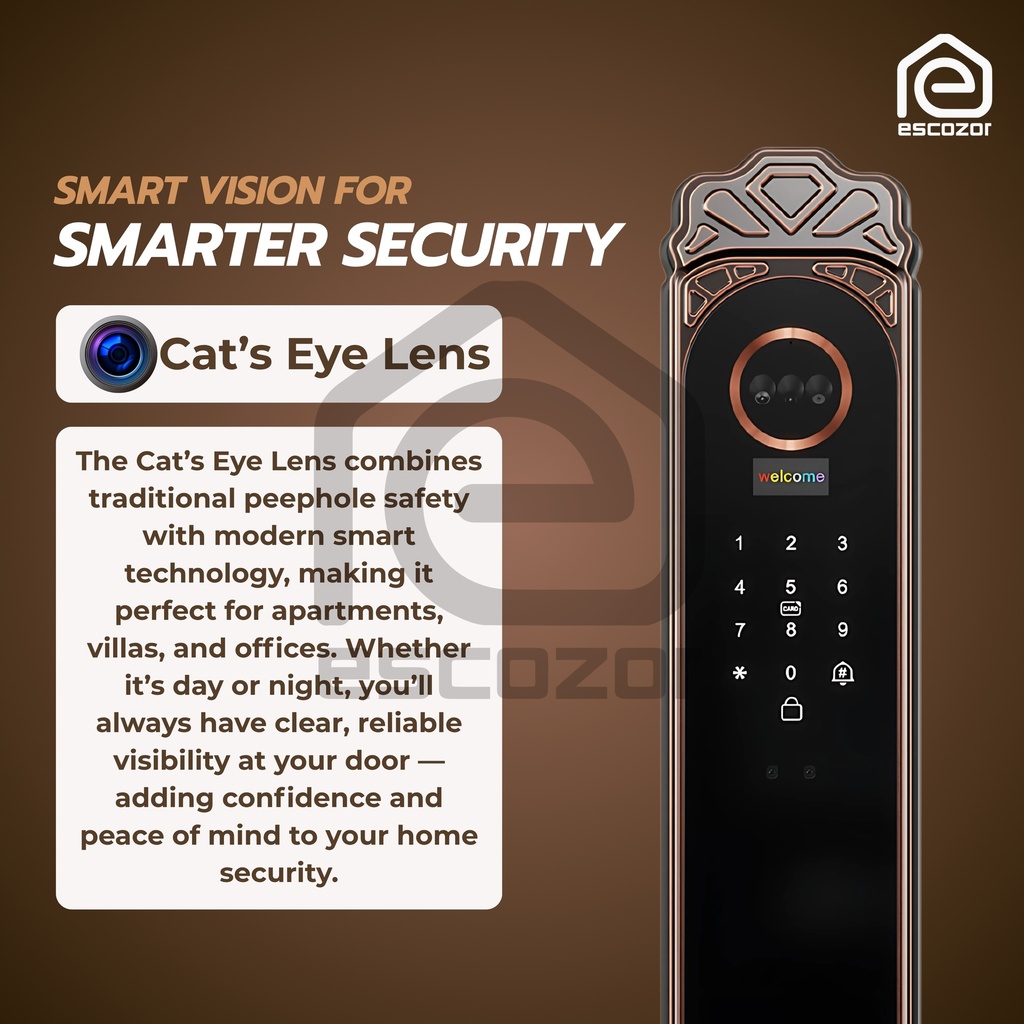 Vintage Royal Premium Smart Door Lock