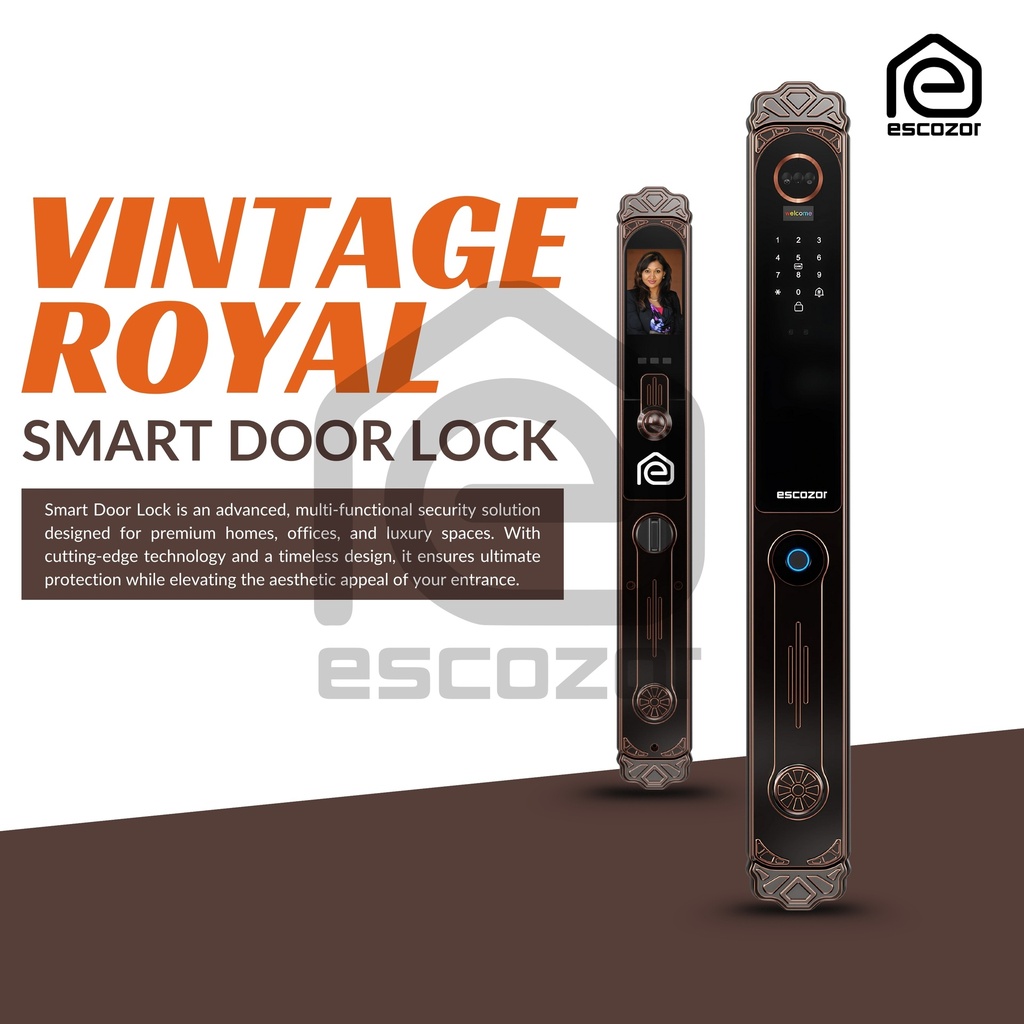 Vintage Royal Premium Smart Door Lock
