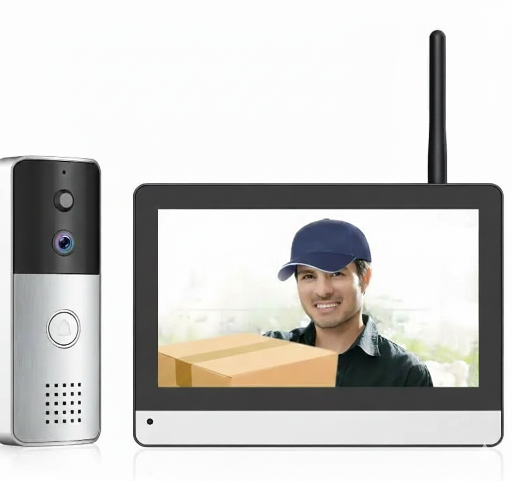 VDP7-WR 7 inch Wireless Video Door Phone | Escozor